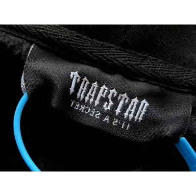 Худи Trapstar Leopard Behind Inscription "Black" фото № 7