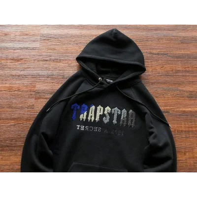 Худи Trapstar Mirror Inscription It's A Secret "Black" фото № 6