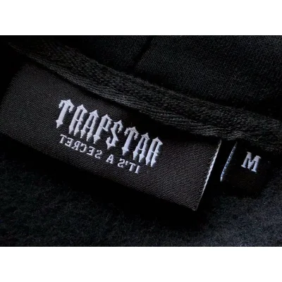 Худи Trapstar Mirror Inscription It's A Secret "Black" фото № 7