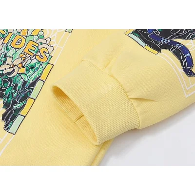 Худи Who Decides War Bright Print "Yellow" фото № 5