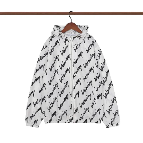 Куртка Balenciaga Calligraphic "White"