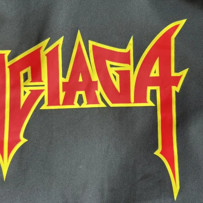 Ветровка Balenciaga With Brand Logo "Black/Gray" фото № 5