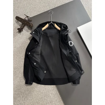 Куртка Burberry Print On The Sleeve Burberry England "Black" фото № 7