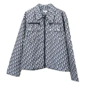 Куртка Christian Dior Lots Of Blue Logos Dior "Blue"