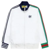 Олимпийка Gucci X Adidas With Colored Stripes "White"