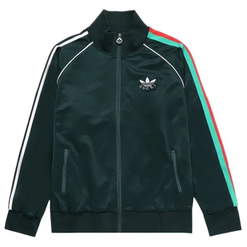 Олимпийка Gucci X Adidas With Logos "Green"