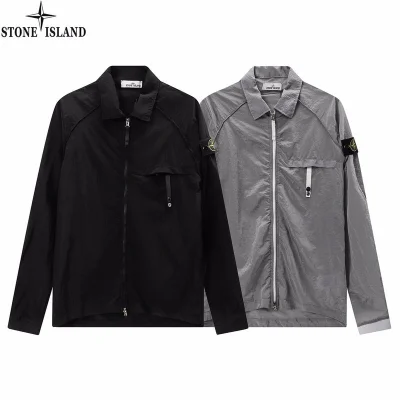 Олимпийка Stone Island Classic With Logo "Gray" фото № 9