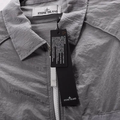 Олимпийка Stone Island Classic With Logo "Gray" фото № 5