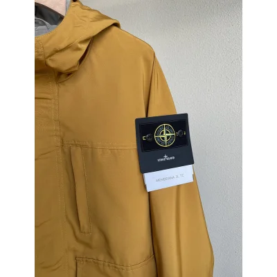 Ветровка Stone Island Riveted Sleeves "Yellow" фото № 6