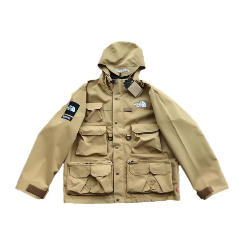 Куртка The North Face X Supreme Logo Large Pockets "Brown"