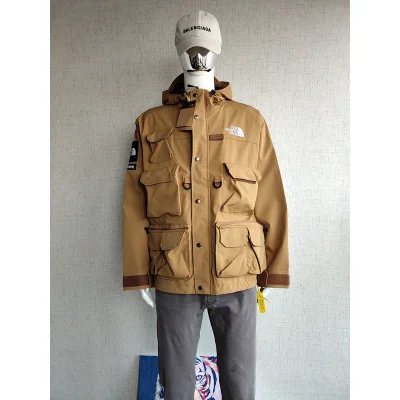 Куртка The North Face X Supreme Logo Large Pockets "Brown" фото № 3