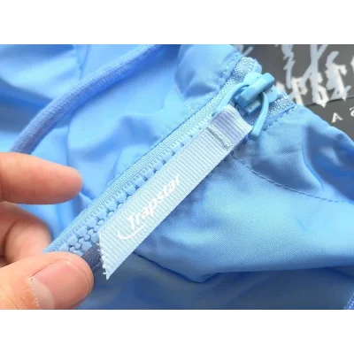 Ветровка Trapstar Logo And Eagles Print "Blue" фото № 9