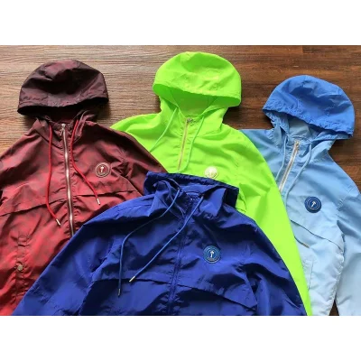 Ветровка Trapstar Wide Embroidered Logo Back "Green" фото № 5