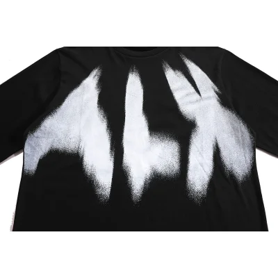 Лонгслив Alyx Written In Paint "Black" фото № 3