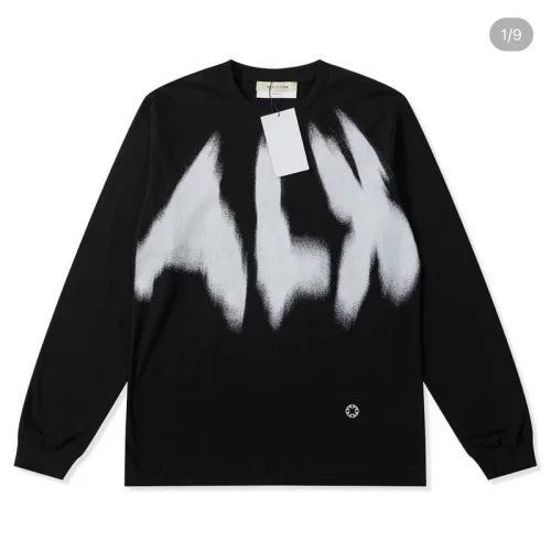 Лонгслив Alyx Written In Paint "Black"