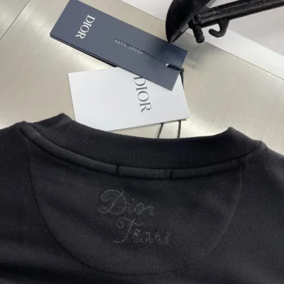 Лонгслив Christian Dior Frontside Logo Dior "Black" фото № 5