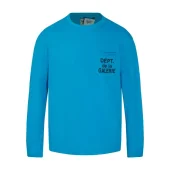 Лонгслив Gallery Dept WIth Text Logo "Blue"