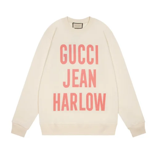 Лонгслив Gucci Celebrity Inscription "Cream"