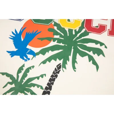 Лонгслив Gucci Heat And Palm Trees "White" фото № 3