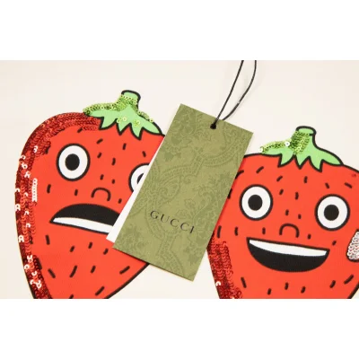 Лонгслив Gucci The Frightened Berry "White" фото № 3