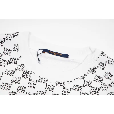 Лонгслив Louis Vuitton Made Of Letters "White" фото № 3