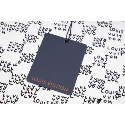 Лонгслив Louis Vuitton Made Of Letters "White" фото № 8