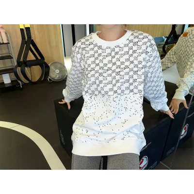 Лонгслив Louis Vuitton Made Of Letters "White" фото № 9