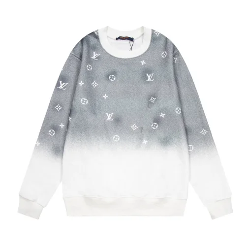 Лонгслив Louis Vuitton Color Effect "Gray/White"