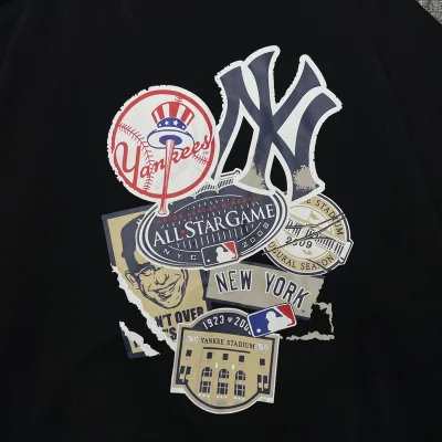 Лонгслив New Era Variety Of Emblems "Black" фото № 7