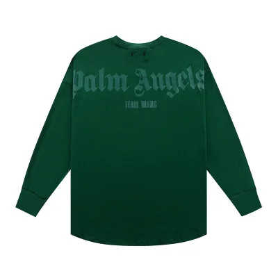 Лонгслив Palm Angels Team Wang "Green" фото № 2 Лонгслив Palm Angels Team Wang "Green" фото № 2