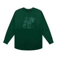 Лонгслив Palm Angels Team Wang "Green"