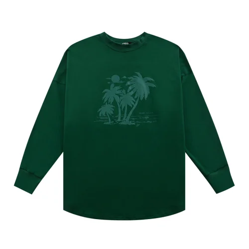 Лонгслив Palm Angels Team Wang "Green"