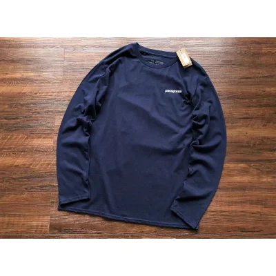 Лонгслив Patagonia Mountain View Inside Fish "Blue" фото № 2 Лонгслив Patagonia Mountain View Inside Fish "Blue" фото № 2