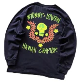 Лонгслив Stussy Inscription Hawaii Chapter "Blue"