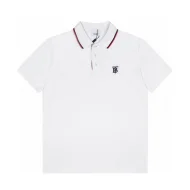 Поло Burberry With Red String On The Collar "White"