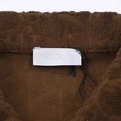 Поло Dior Print Flake "Brown" фото № 2 Поло Dior Print Flake "Brown" фото № 2