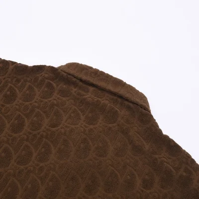 Поло Dior Print Flake "Brown" фото № 3 Поло Dior Print Flake "Brown" фото № 3