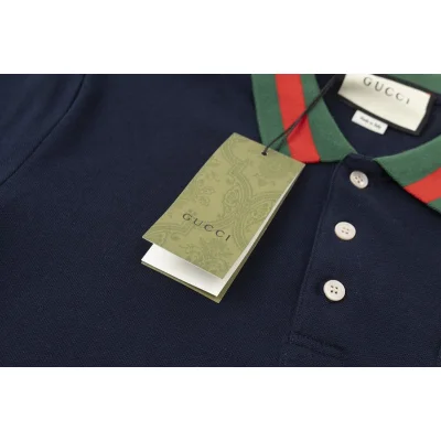 Поло Gucci Without Prints "Blue" фото № 4