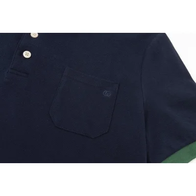 Поло Gucci Without Prints "Blue" фото № 6