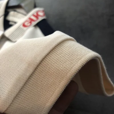 Поло Gucci Black Rectangle "White" фото № 4