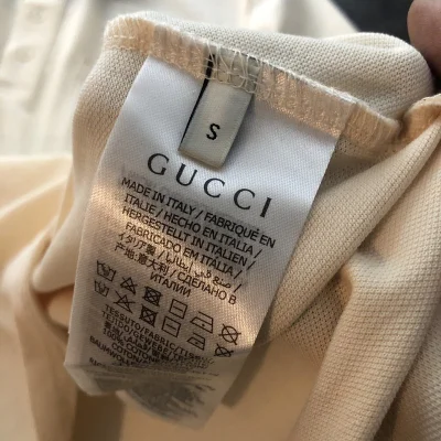 Поло Gucci Black Rectangle "White" фото № 5