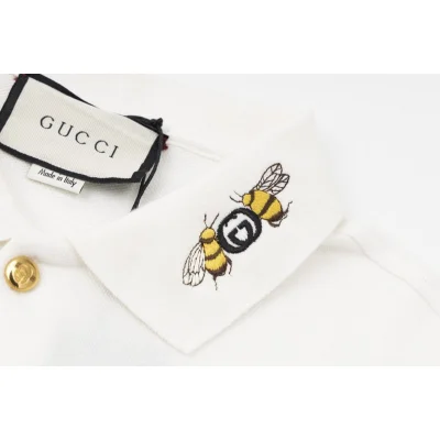 Поло Gucci Bees "White" фото № 8