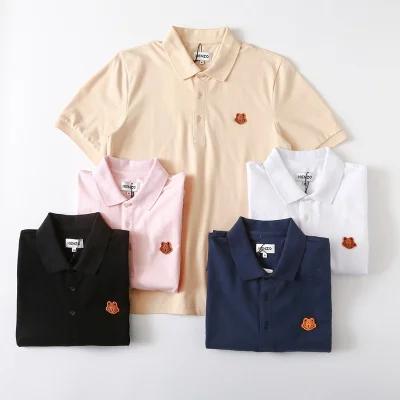 Поло Kenzo Tiger Head Logo "Black" фото № 3