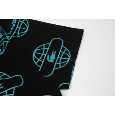 Поло Lacoste Internet Icons "Black" фото № 4