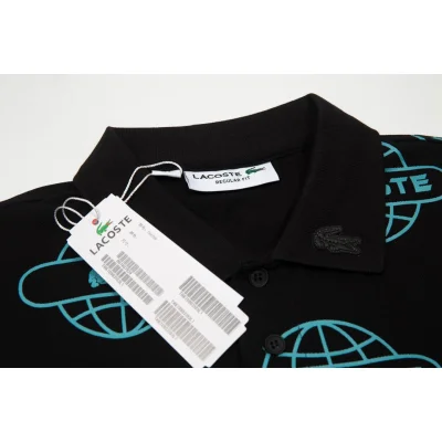 Поло Lacoste Internet Icons "Black" фото № 7