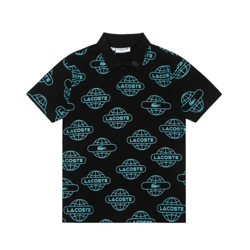 Поло Lacoste Internet Icons "Black"