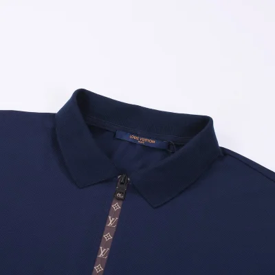 Поло Louis Vuitton Branded Clasp "Blue" фото № 7