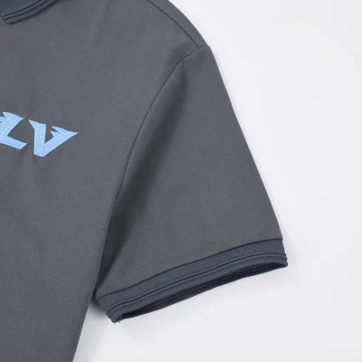 Поло Louis Vuitton Basic Comfort "Black/Gray" фото № 3