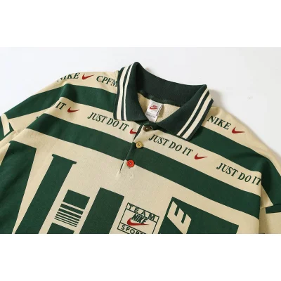 Поло Nike Stylish Design "Beige/Green" фото № 8 Поло Nike Stylish Design "Beige/Green" фото № 8