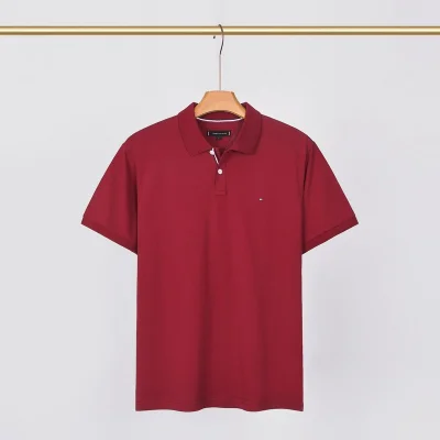 Поло Tommy Hilfiger With Logo "Red" фото № 2 Поло Tommy Hilfiger With Logo "Red" фото № 2